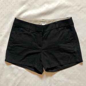 J. Crew Black Shorts